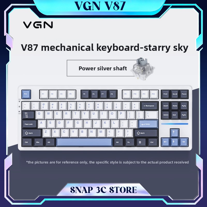 Gaming Keyboard Thocky - لوحة مفاتيح ميكانيكية لاسلكية VGN V87