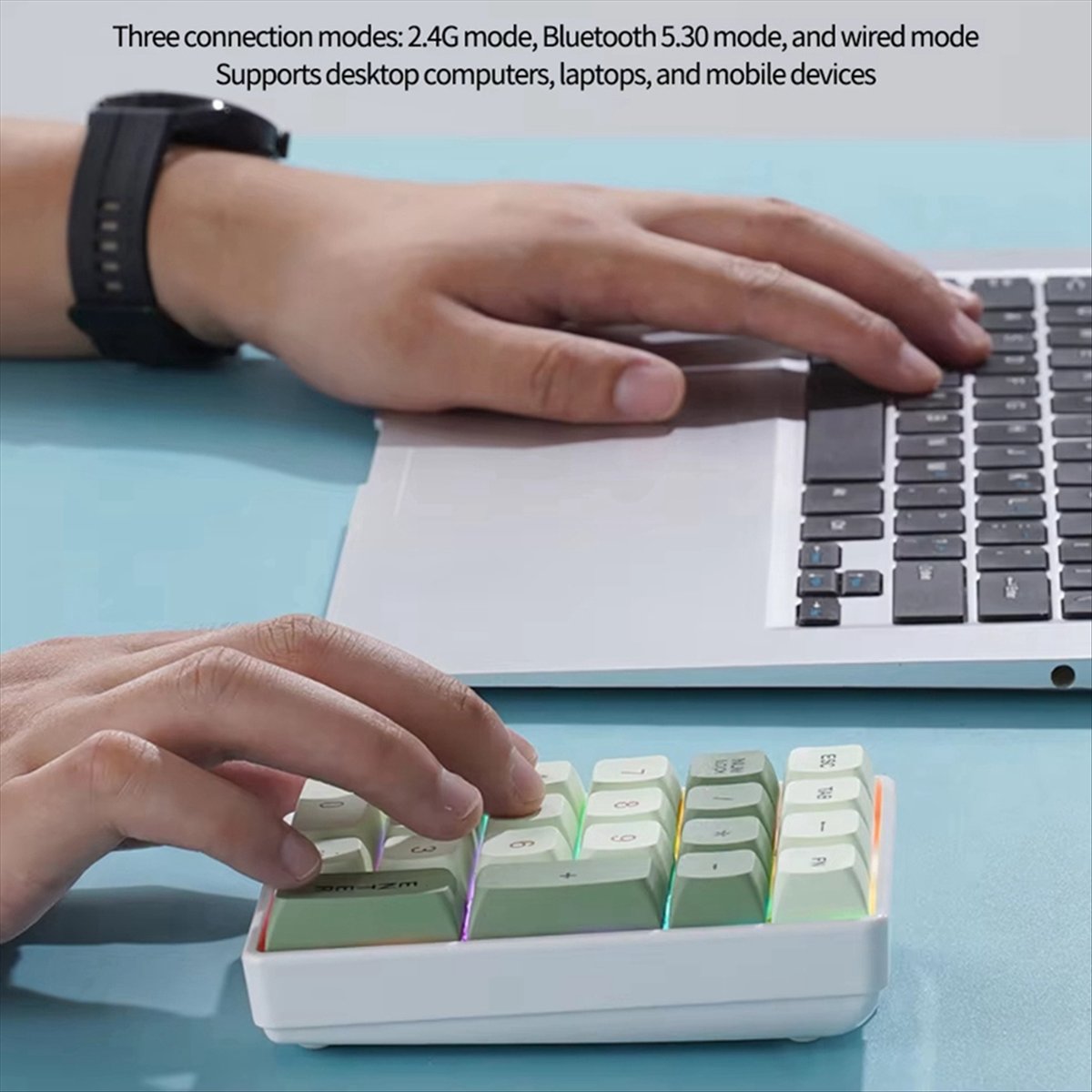 Gaming Keyboard Number Pad - لوحة مفاتيح رقمية صغيرة N86R بـ