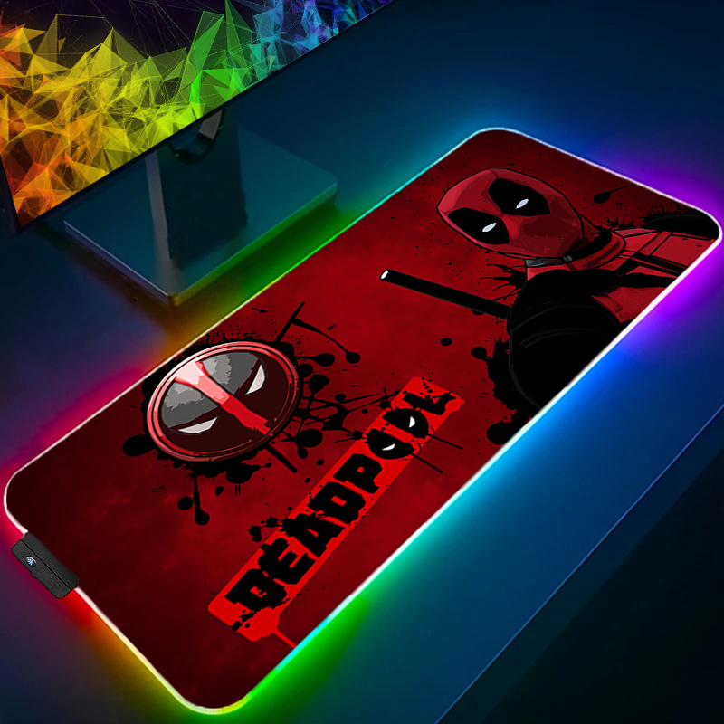 Gaming Keyboard Affordable - لوحة ماوس LED للألعاب بإضاءة خلفية