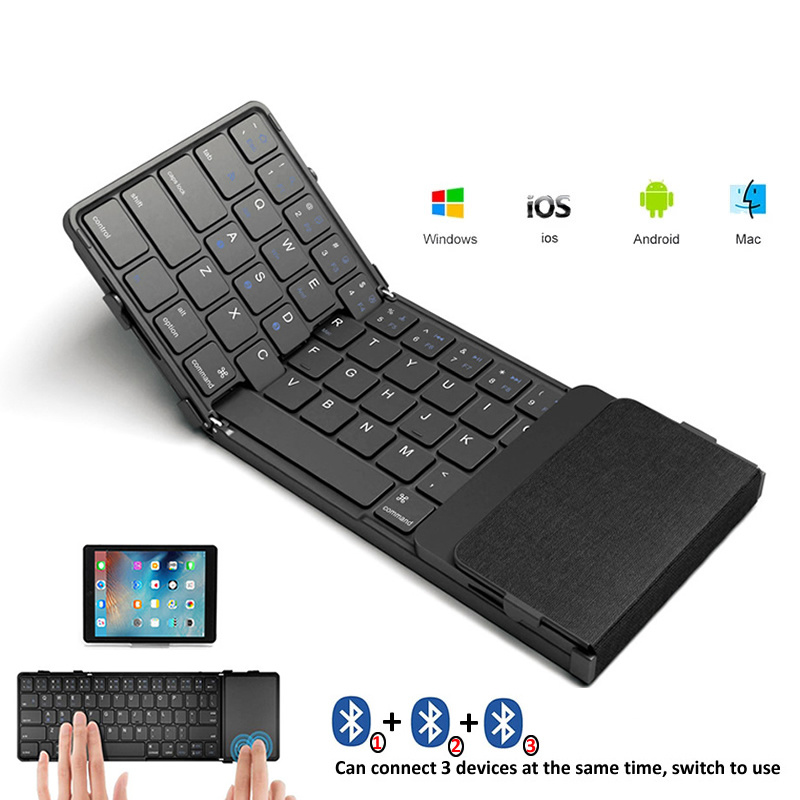 Gaming Keyboard Number Pad - لوحة مفاتيح لاسلكية قابلة للطي من