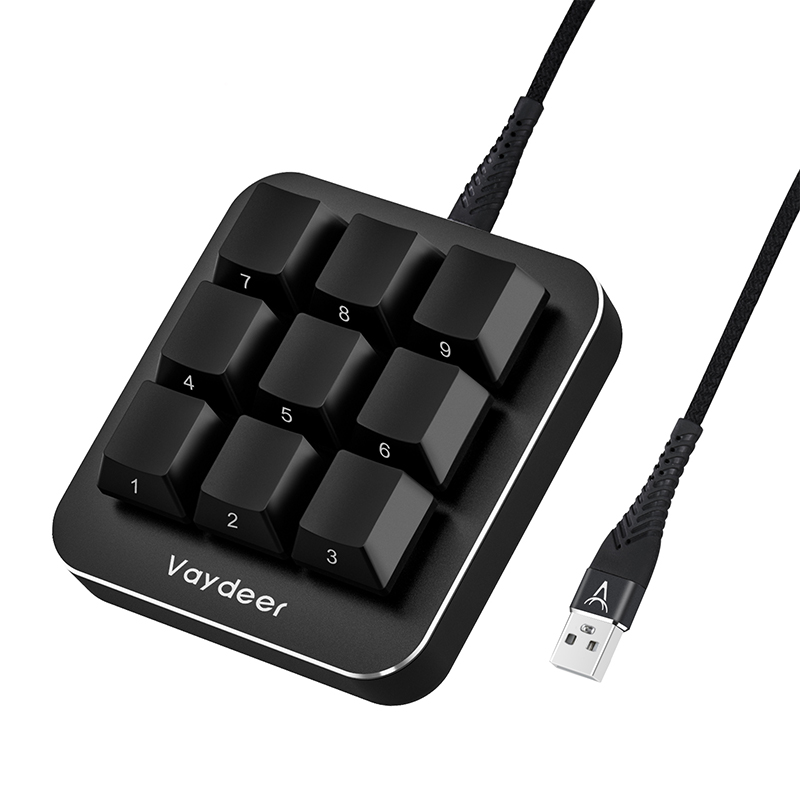 Gaming Keyboard Mini Mechanical - لوحة مفاتيح متعددة الوظائف مع 9