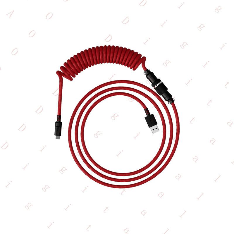 Coiled Usb Cable - كابل GO- لـ HyperX USB-C ملفوف