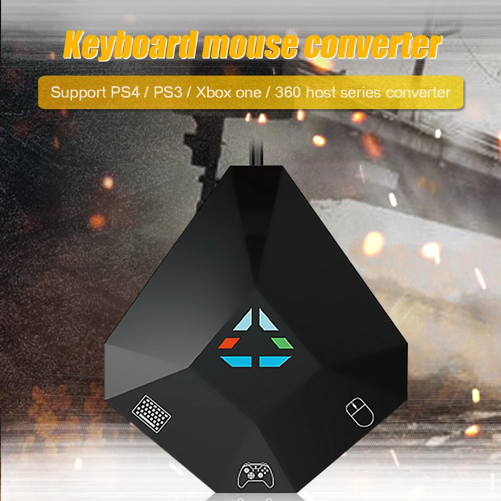Gaming Keyboard And Mouse For Xbox - محول لوحة مفاتيح وماوس للألعاب بتوصيل