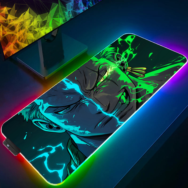 Gaming Keyboard Affordable - قطعة واحدة زورو ماوس الوسادة RGB