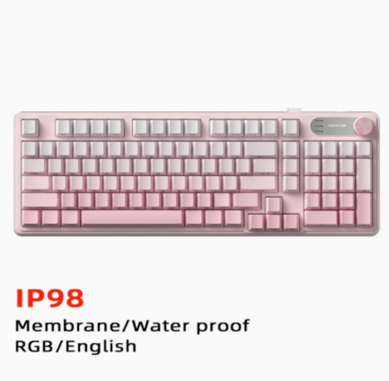 Gaming Keyboard Ip98 - لوحة مفاتيح ألعاب سلكية IP98 FURYCUBE