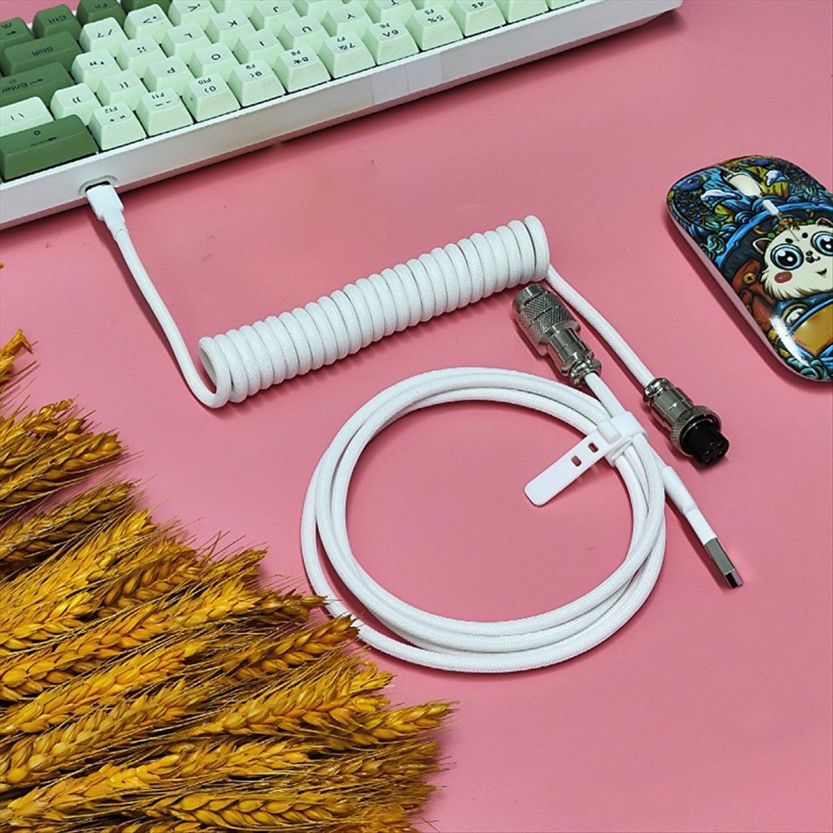 Gaming Keyboard Type C - كابل USB من نوع C للوحات