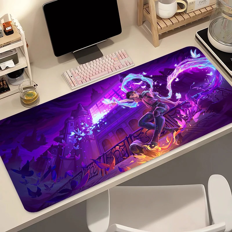 Gaming Keyboard Affordable - لوحة ماوس للألعاب بتصميم أنمي للكمبيوتر،