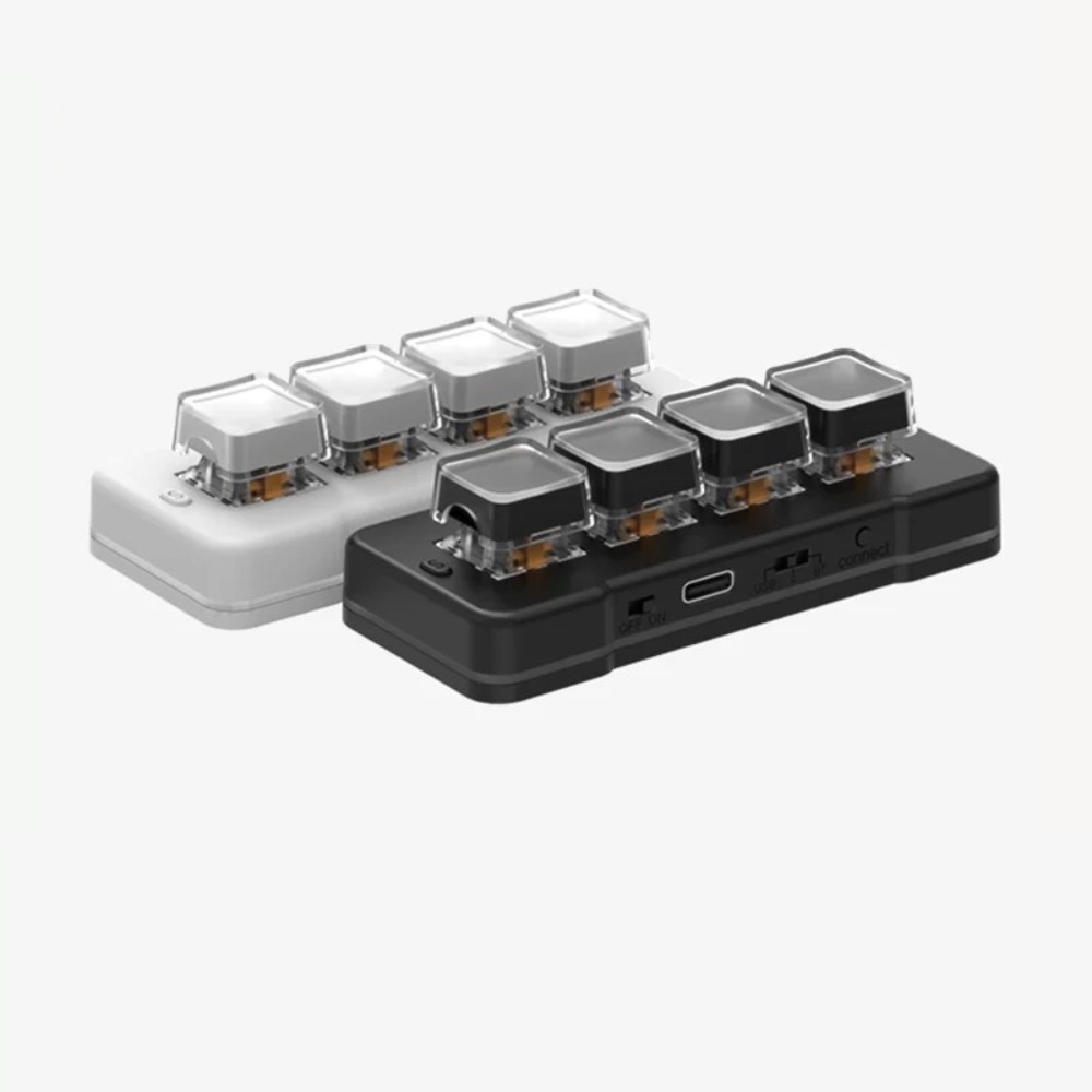Gaming Keyboard Mini Mechanical - MK424Pro 4-Key Wireles لوحة مفاتيح صغيرة