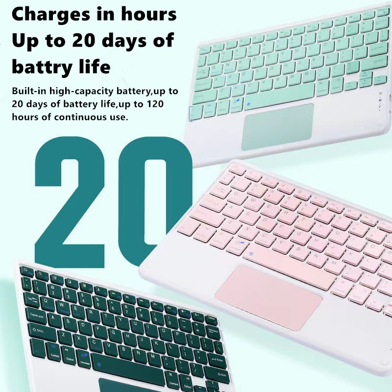 حافظة لوحة مفاتيح بإضاءة خلفية - مراجعة Gaming Keyboard Mechanical Wireless وسعره