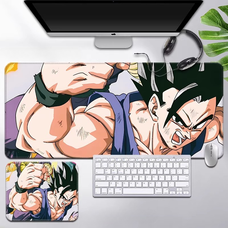 لوحة ماوس جلدية بطباعة كرتونية - مراجعة Gaming Keyboard And Mouse Pad وسعره