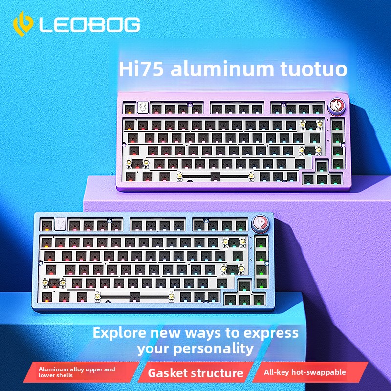 لوحة مفاتيح ميكانيكية LEOBOG H - مراجعة Gaming Keyboard Thocky وسعره