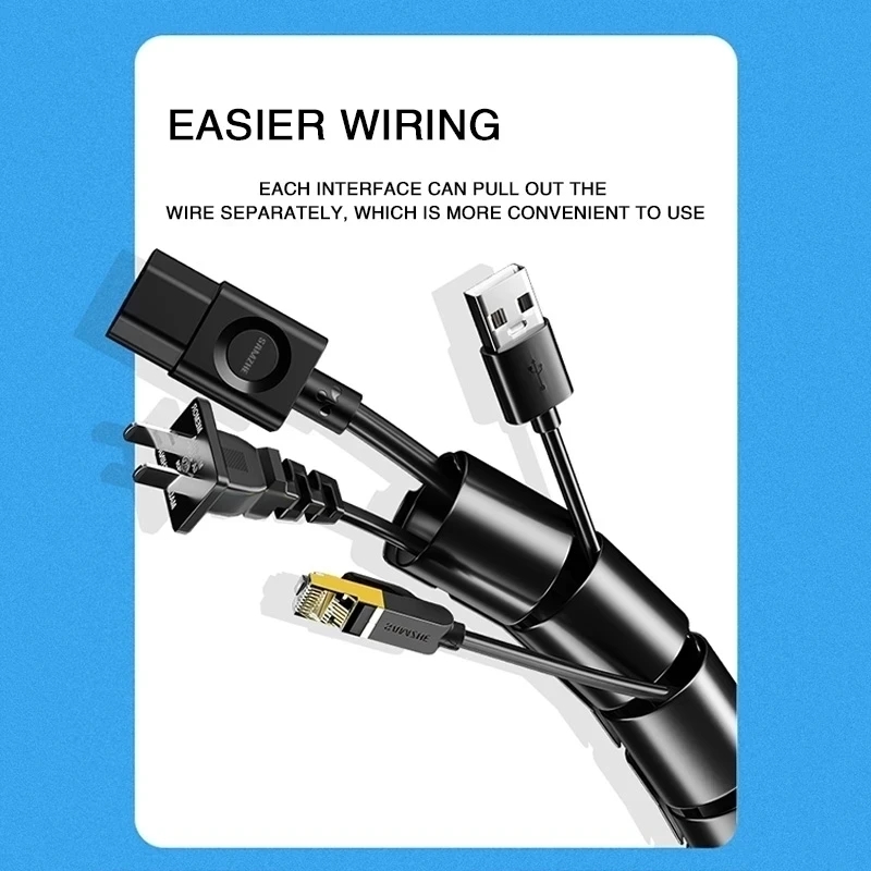 1/2 متر مرنة دوامة منظم الكابل - مراجعة Coiled Usb Cable وسعره