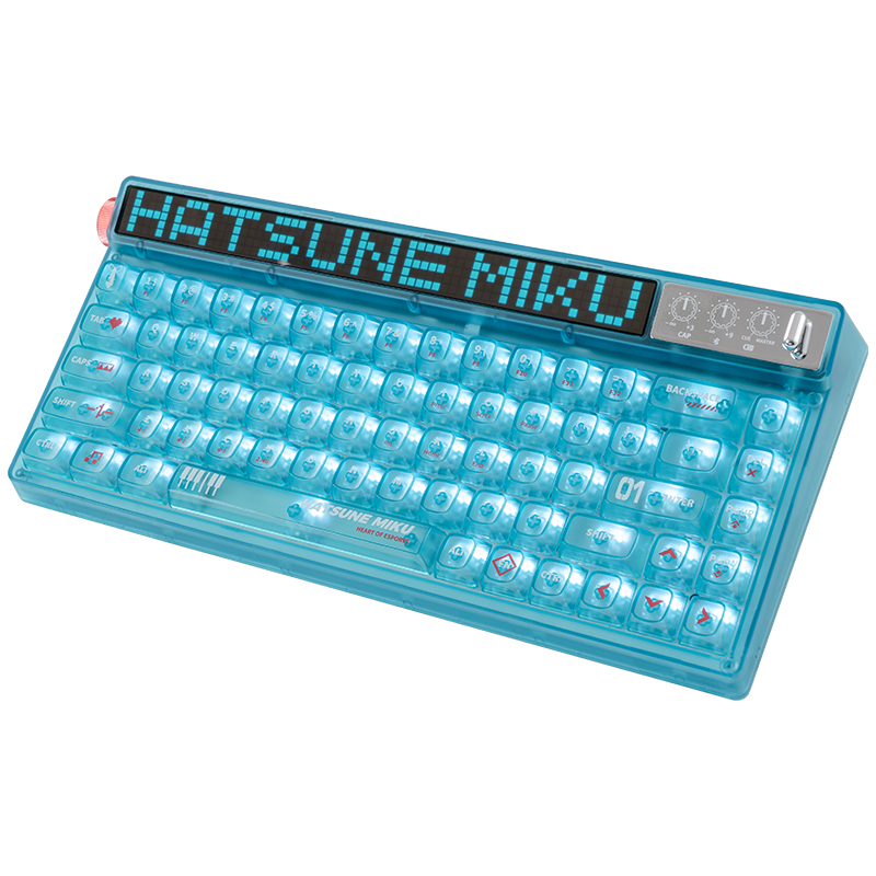 أنيمي هاتسون ميكو سلسلة لوحة ا - مراجعة Gaming Keyboard Mechanical Wireless وسعره