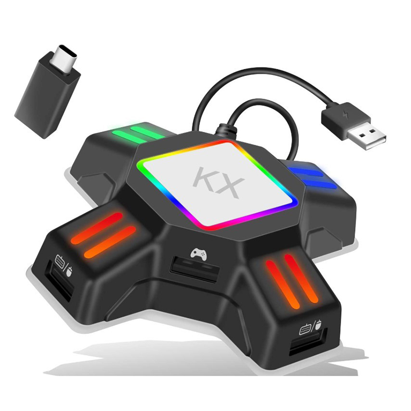 محول KX لوحدة تحكم PS4 وPS5، م - مراجعة Gaming Keyboard And Mouse For Xbox وسعره