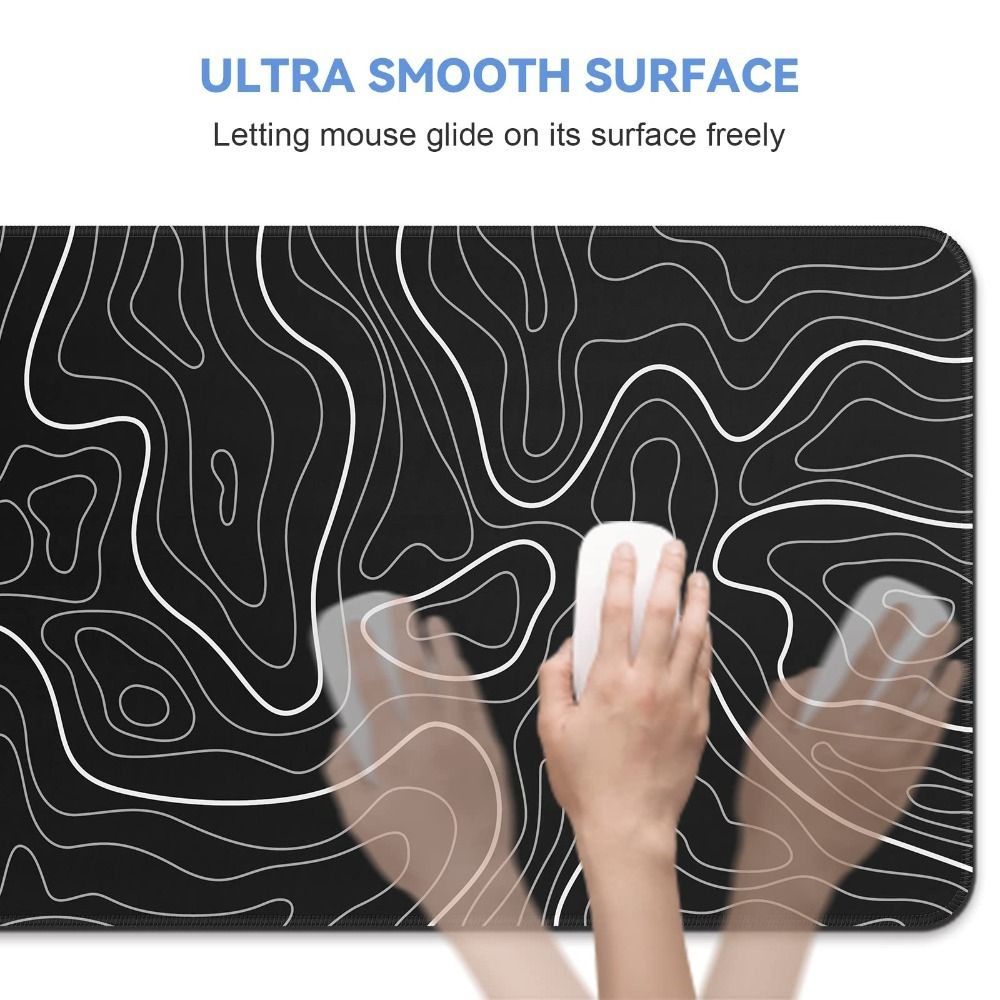 لوحة ماوس للألعاب احترافية بتص - مراجعة Gaming Keyboard And Mouse Pad وسعره