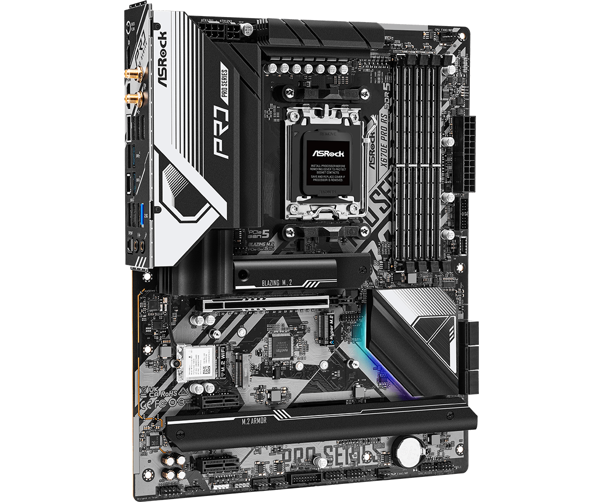لوحة أم ASROCK X670E Pro RS تد - مراجعة Amd Cpu Ryzen 9 وسعره