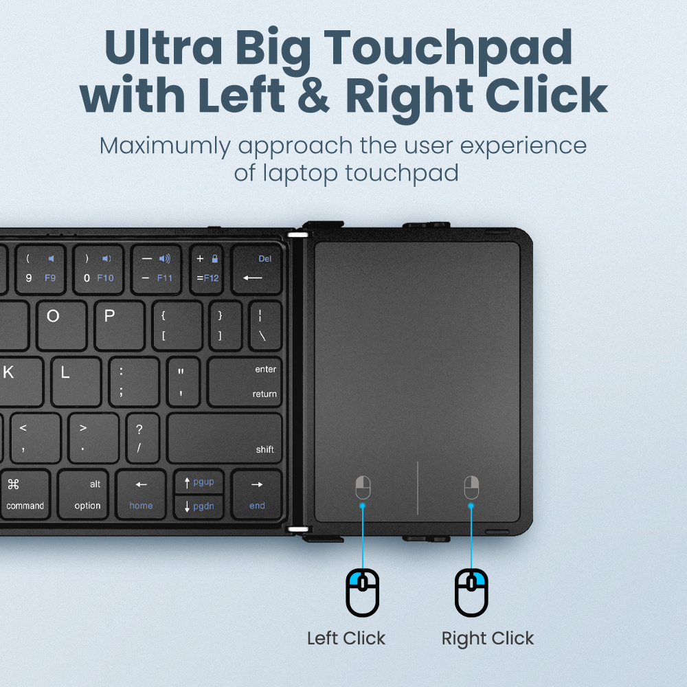 لوحة مفاتيح لاسلكية قابلة للطي - مراجعة Gaming Keyboard Number Pad وسعره