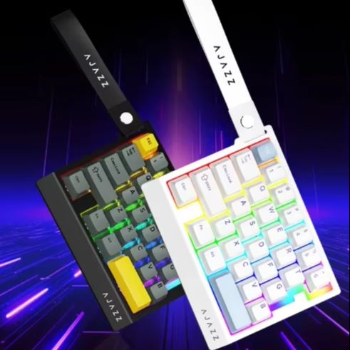 لوحة مفاتيح ألعاب سلكية AK029  - مراجعة Gaming Keyboard Mini Mechanical وسعره