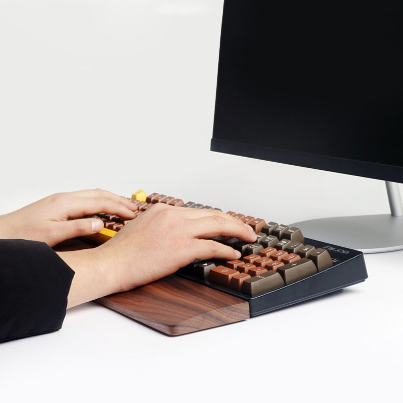 وحدة اليد البلوط الجوز خشبية م - مراجعة Gaming Keyboard Number Pad وسعره