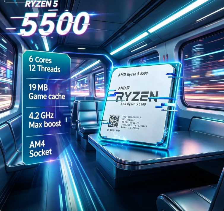 معالج AMD Ryzen 5 5500 سداسي ا - مراجعة Amd Cpu Ryzen 5 وسعره