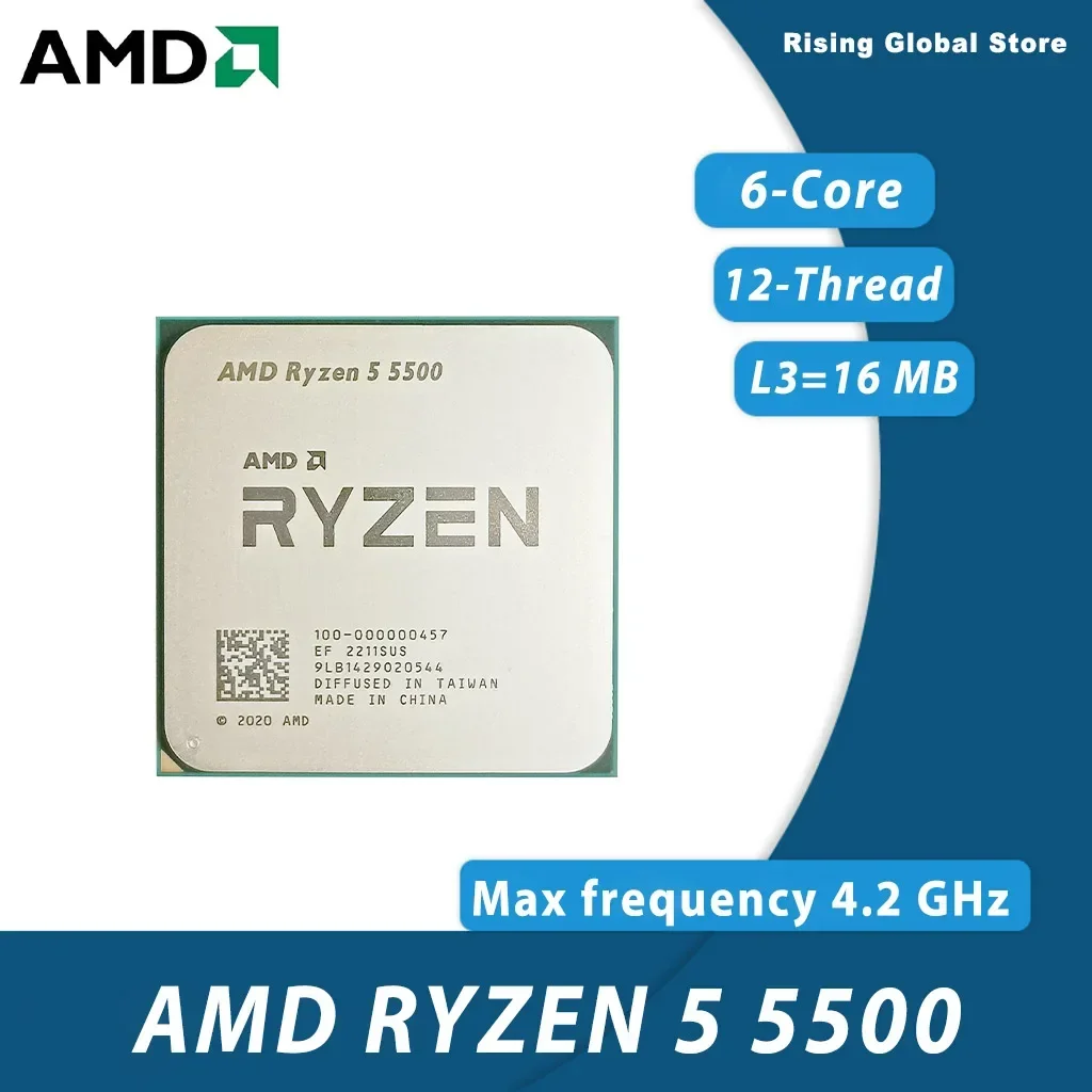معالج AMD Ryzen 5 5500 سداسي ا - مراجعة Amd Cpu Ryzen 5 وسعره
