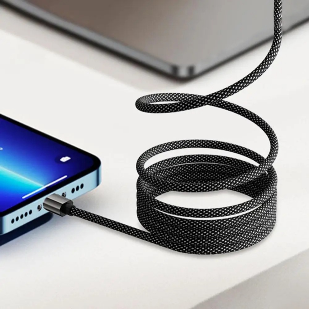 كابل شحن سريع USB-C بقوة 65 وا - مراجعة Coiled Usb Cable وسعره