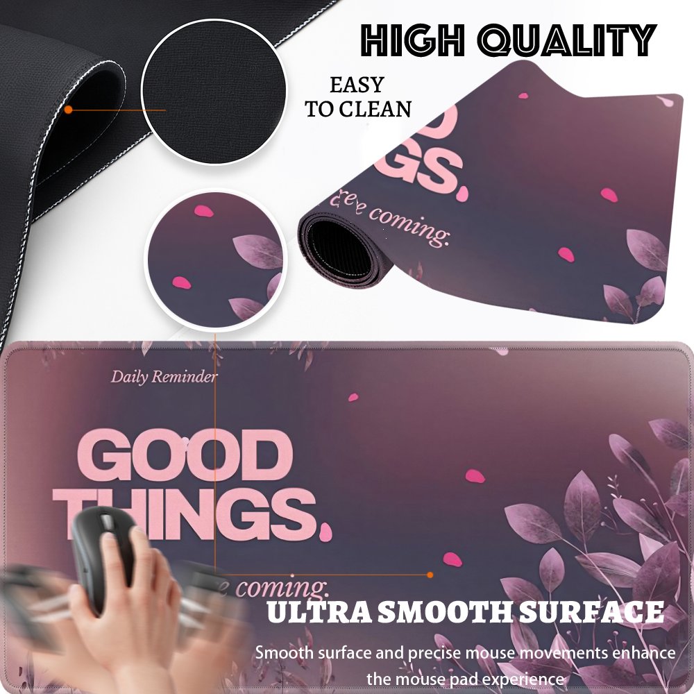 لوحة ماوس كبيرة الحجم للألعاب  - مراجعة Gaming Keyboard And Mouse Pad وسعره