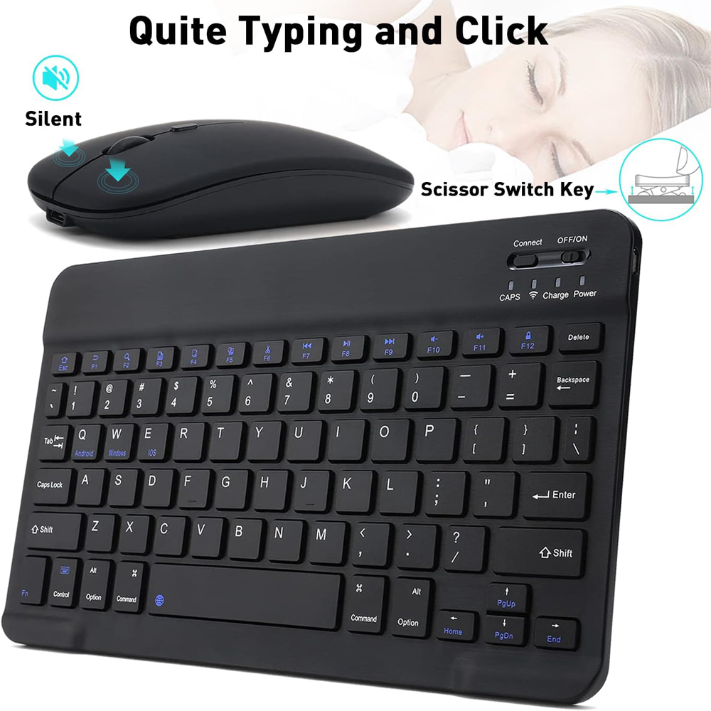 لوحة مفاتيح صغيرة لاسلكية تعمل - مراجعة Gaming Keyboard Mechanical Wireless وسعره