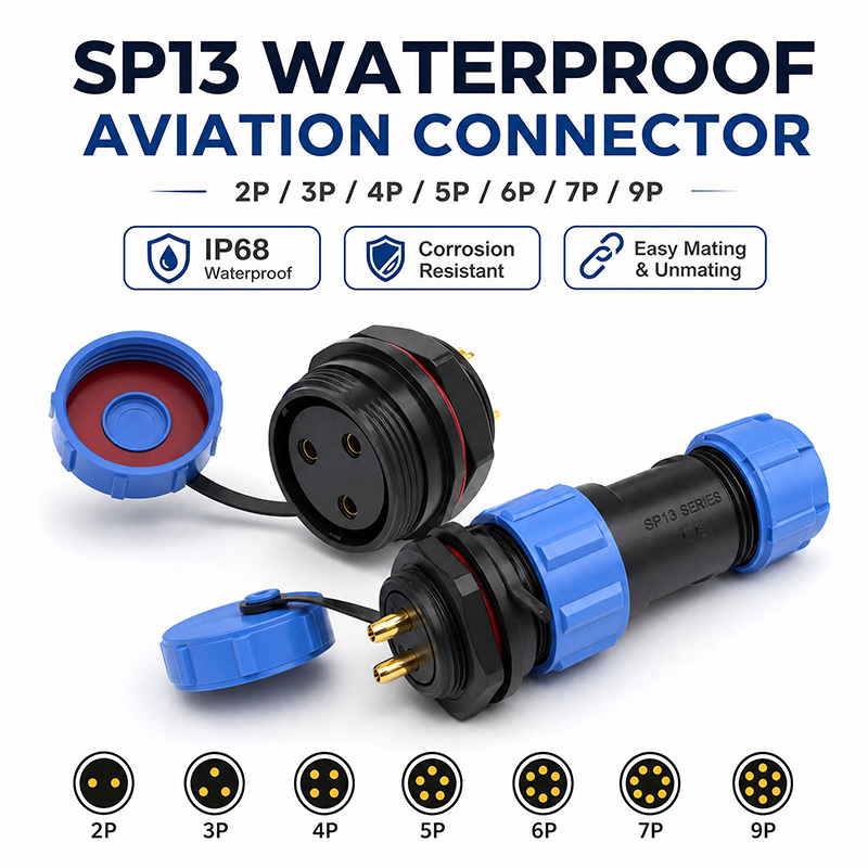 موصل طيران IP68 SP13 مقاوم للم - مراجعة Aviator Connector Kit وسعره
