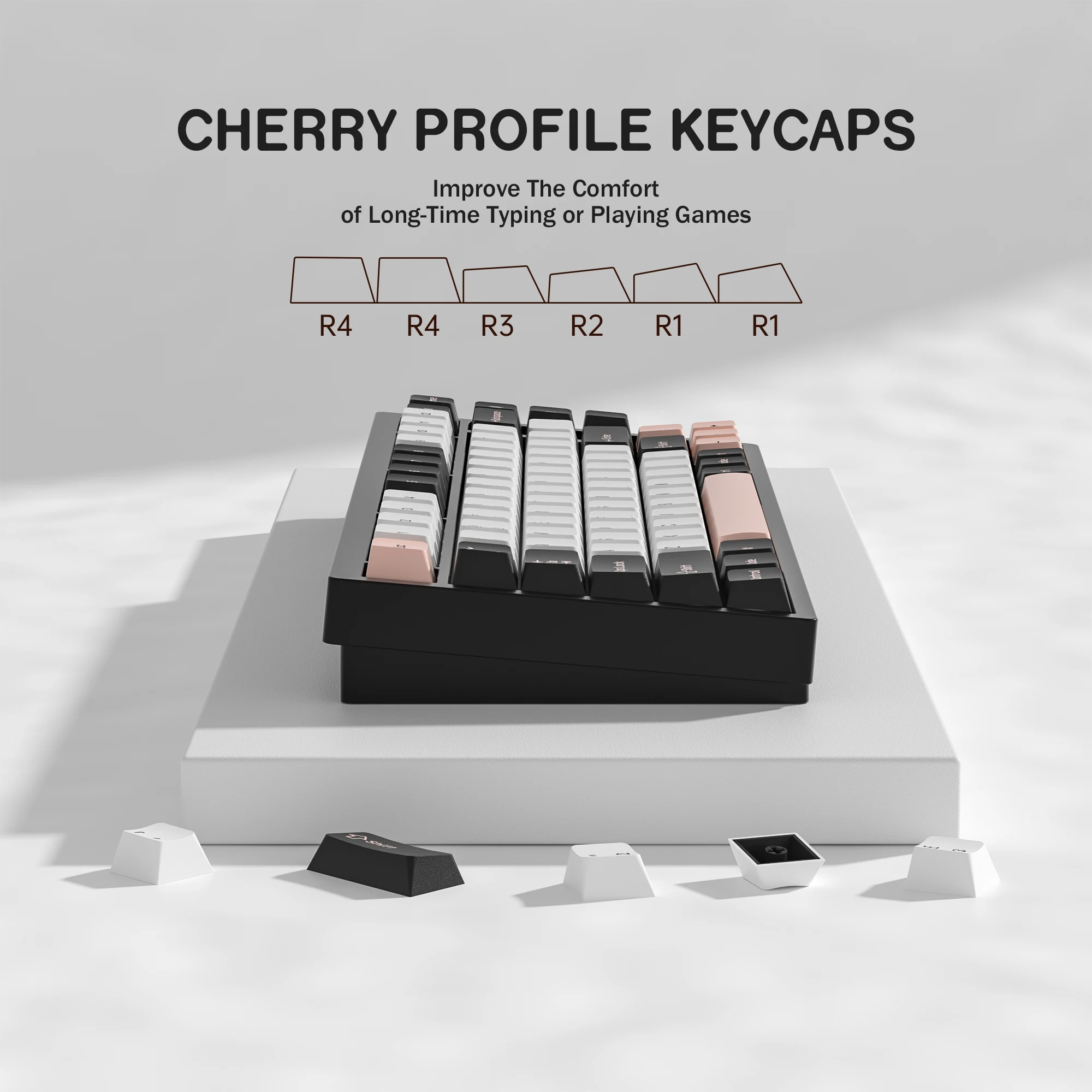 أغطية مفاتيح KBDiy GMK Olivia  - مراجعة Gaming Keyboard Number Pad وسعره