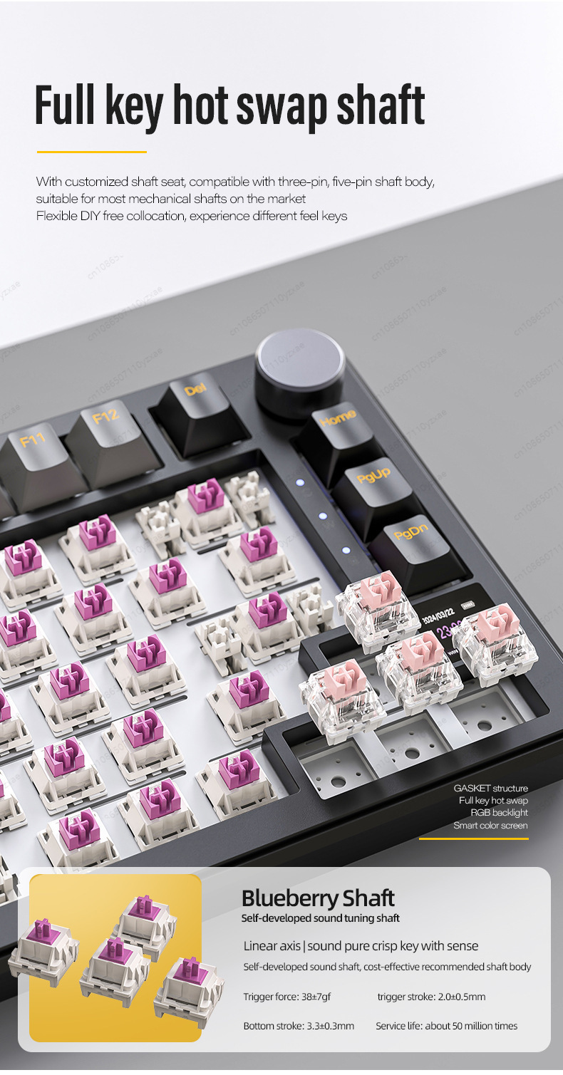 لوحة مفاتيح ميكانيكية AL66 جدي - مراجعة Gaming Keyboard Affordable وسعره