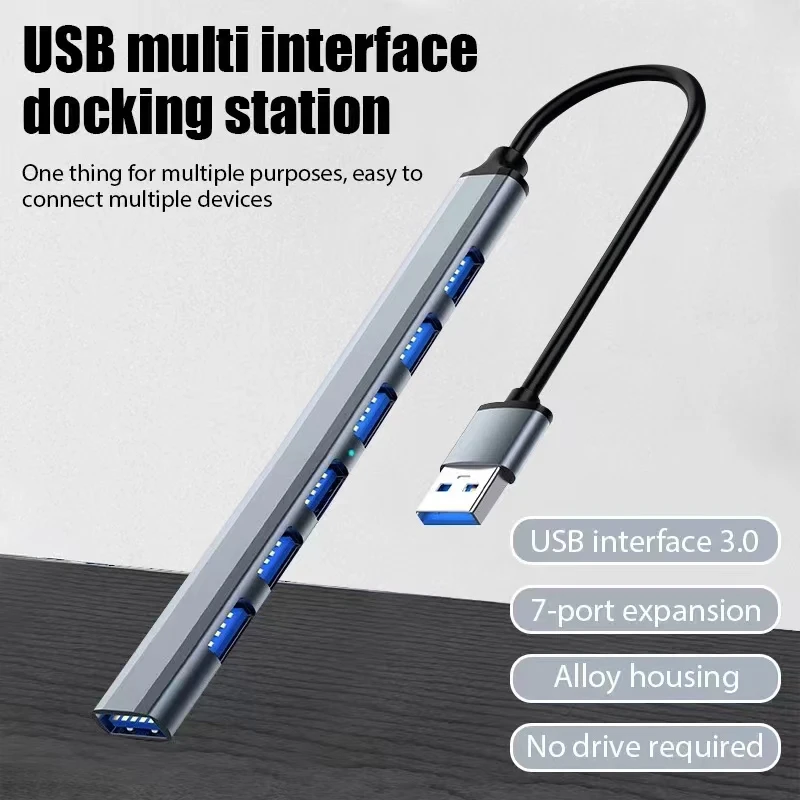 7 منافذ USB 3.0 نوع C HUB المت - مراجعة Gaming Keyboard Type C وسعره