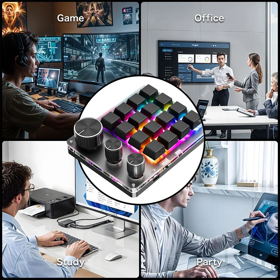 سماعة لاسلكية تعمل بالبلوتوث ب - مراجعة Gaming Keyboard Mini Mechanical وسعره