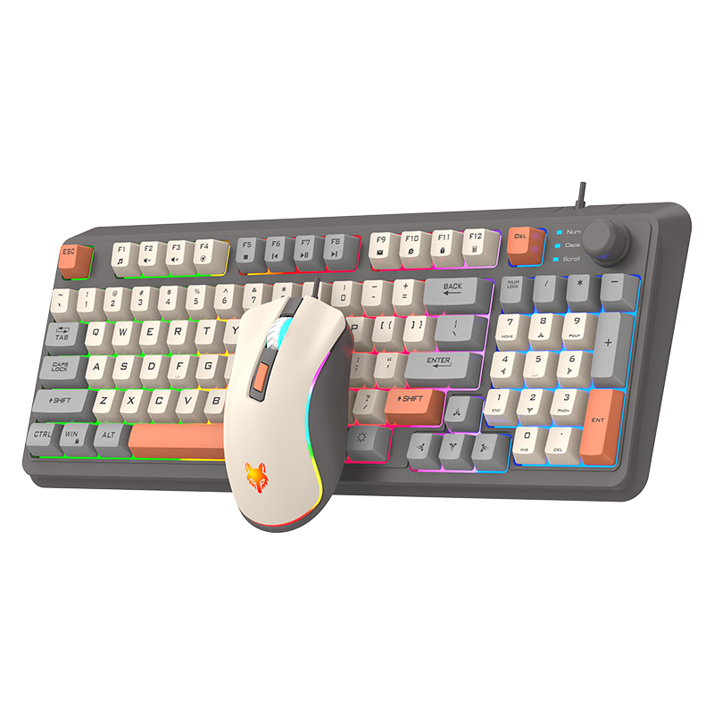 K820 USB السلكية لعبة لوحة الم - مراجعة Gaming Keyboard And Mouse For Xbox وسعره