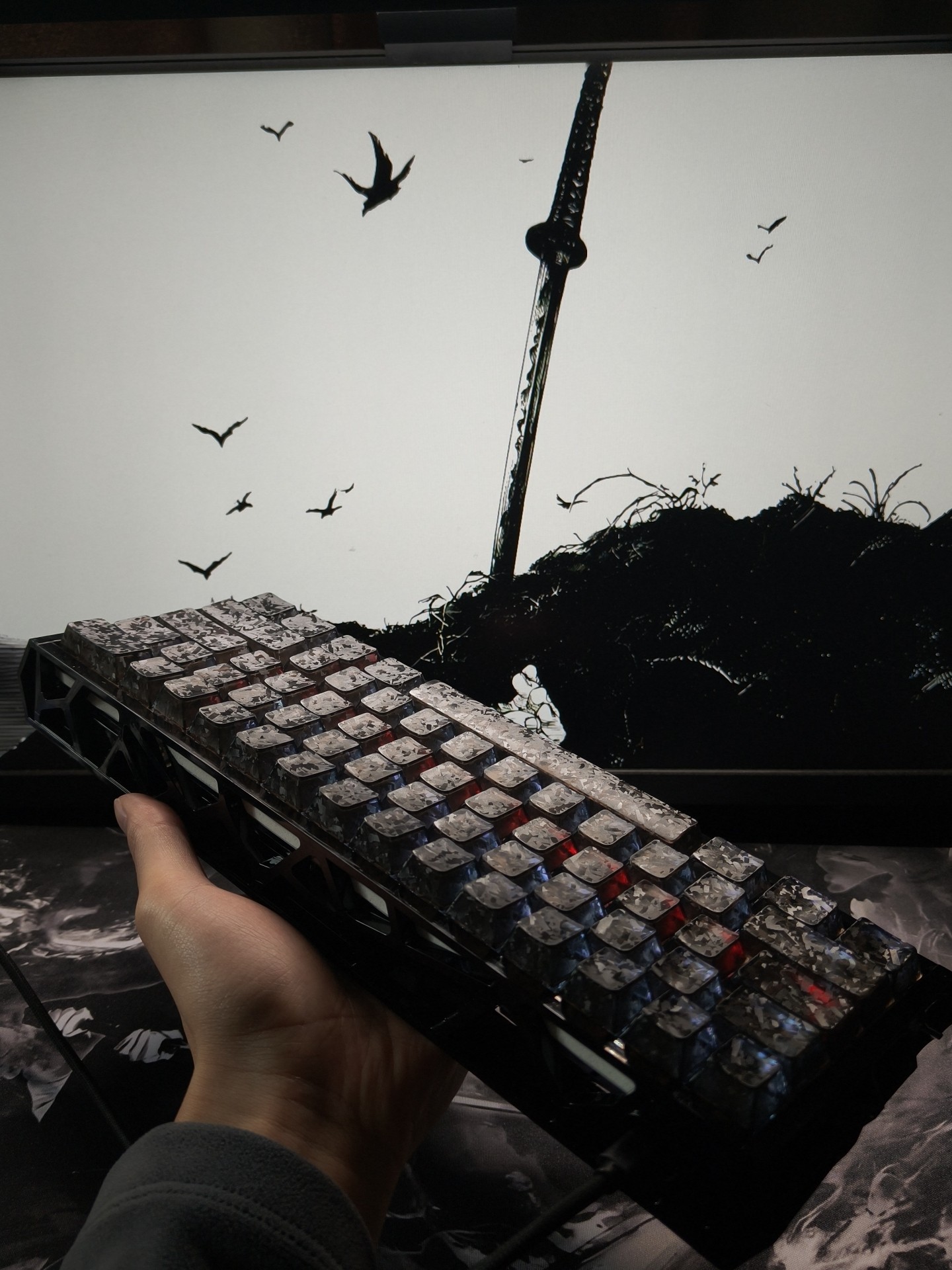 لوحة مفاتيح مخصصة للألعاب بتصم - مراجعة Gaming Keyboard Number Pad وسعره