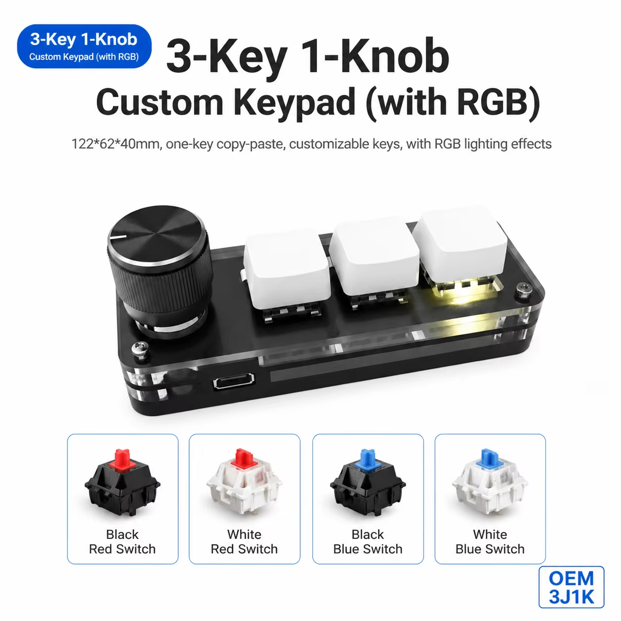 لوحة مفاتيح ميكانيكية قابلة لل - مراجعة Gaming Keyboard Number Pad وسعره