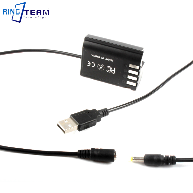 بطارية وهمية DMW-BLK22، موصل ت - مراجعة Coiled Usb Cable وسعره