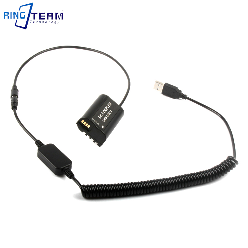 بطارية وهمية DMW-BLK22، موصل ت - مراجعة Coiled Usb Cable وسعره