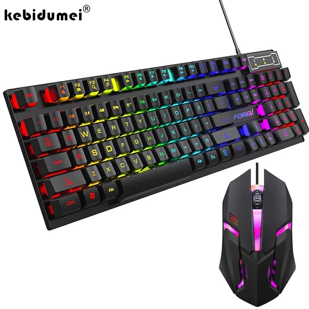 لوحة مفاتيح ميكانيكية سلكية من - مراجعة Gaming Keyboard And Mouse For Xbox وسعره