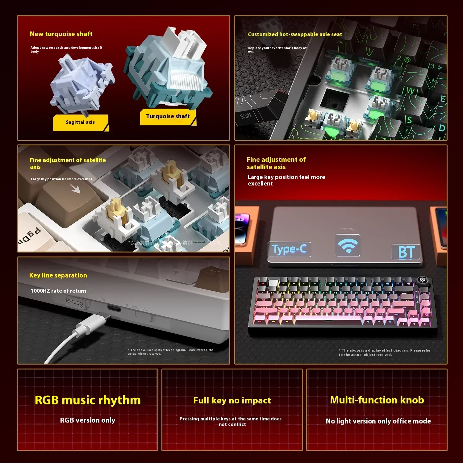 Leobog Hi75C Hi75 Hi75C Pro مج - مراجعة Gaming Keyboard Number Pad وسعره