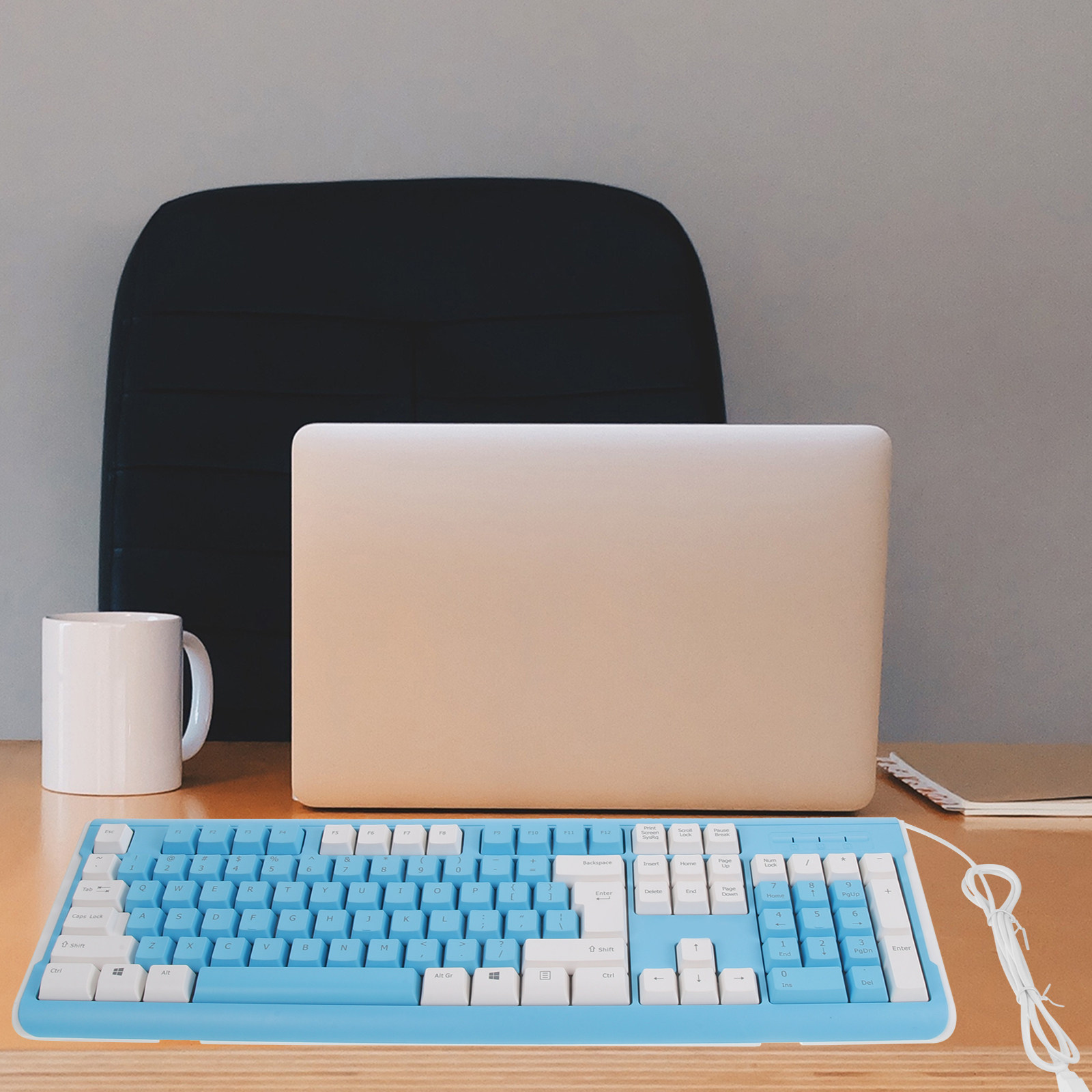 لوحة مفاتيح ألعاب سلكية USB مص - مراجعة Gaming Keyboard Number Pad وسعره